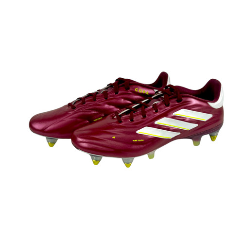 Vist Large View of Product Image Which is Used Adidas COPA PURE 2 ELITE SOFT GROUND Soccer Cleats Purple Junior 05 New Condition 11506-S000270410