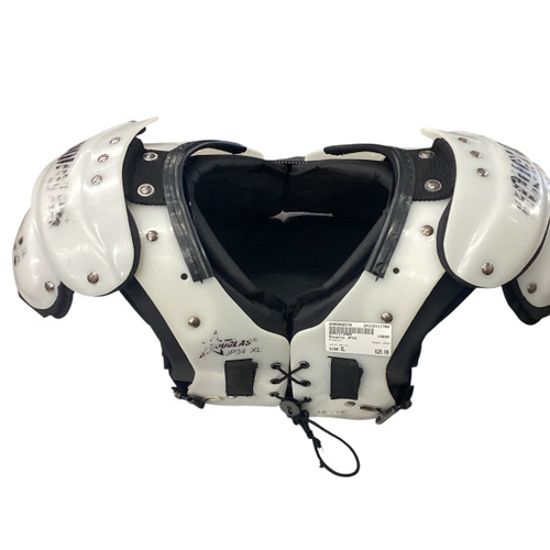 Used Douglas JP34 FB Shoulder Pads White XL 11760-S000068570