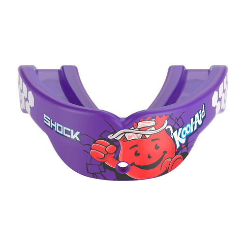 Vist Large View of Product Image Which is Shock Doctor Kool Aid Gel Max Power Flavor Fusion Mouthguard