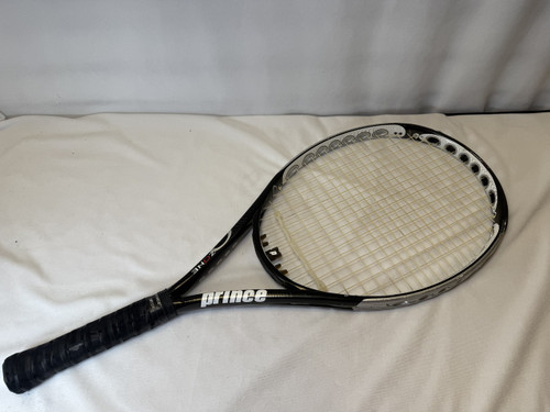 Used Prince OZONE ONE Adult Tennis Racquet Black 4" 11490-S000255952