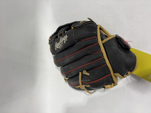 Vist Large View of Product Image Which is Used Rawlings HIGHLIGHT BB/SB Glove RH Throw Black 11 1/2"