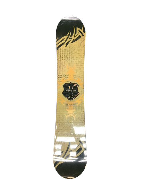 Vist Large View of Product Image Which is Used LTD DENTRY Mens Snowboard Only Gold 144 cm 11823-S000028066