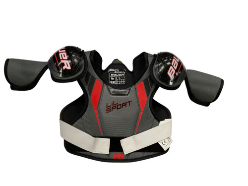 Used Bauer LIL SPORT PADS Youth Shoulder Pads MD 11856-S000014619