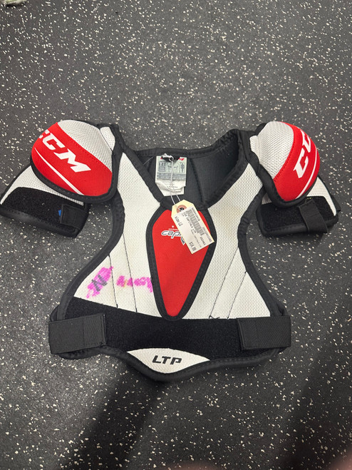 Vist Large View of Product Image Which is Used CCM CAPITALS LTP Youth Shoulder Pads LG