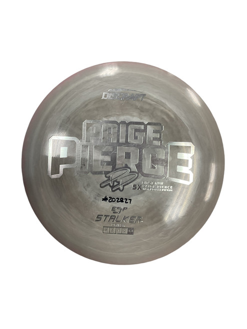 Used Discraft STALKER Disc Golf Driver Grey 176g 11733-S000180083