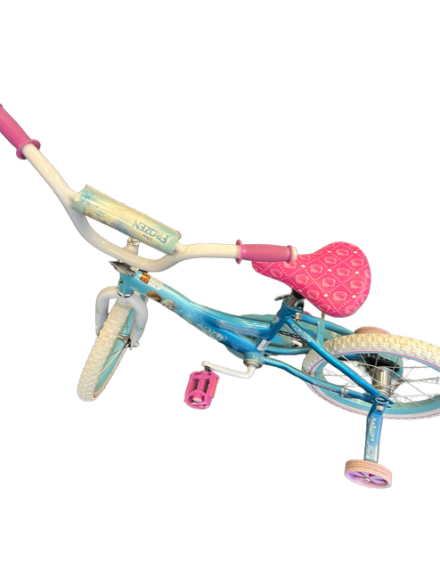 Vist Large View of Product Image Which is Used Huffy FROZEN BMX Bike Girls Royal Blue 16" 11682-S000107558