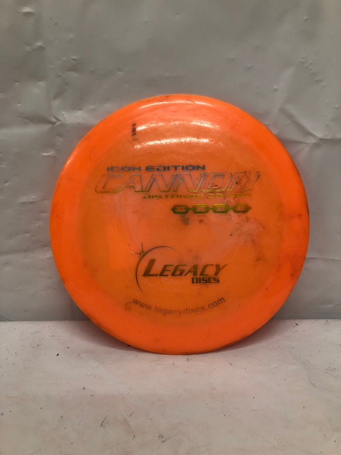 Used Legacy ICON EDITION CANNON Disc Golf Driver Orange 166g 11668-S000100246