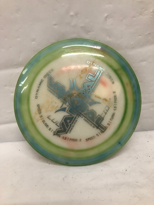 Used Dynamic Discs VANDAL LUCID Disc Golf Driver White 173g 11668-S000100287