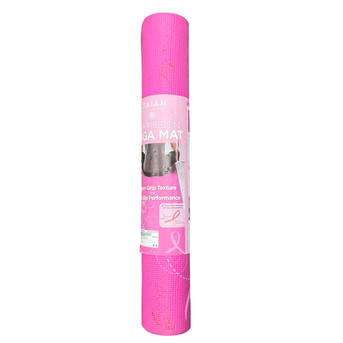 Vist Large View of Product Image Which is Used Gaiam Yoga Mat Pink 11794-S000250855