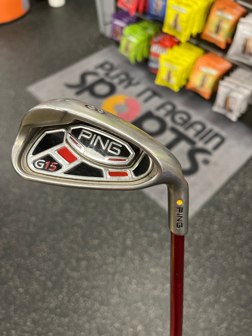 Vist Large View of Product Image Which is Used Ping G15 YELLOW DOT Mens Individual Iron RH 8 Iron