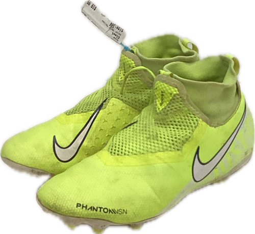 Used Nike Soccer Cleats Optic Yellow Junior 04 11443-S000188583
