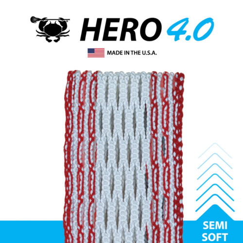 Vist Large View of Product Image Which is New EAST COAST DYES RED STRIKER STORM SEMI SOFT HEROMESH 4.0