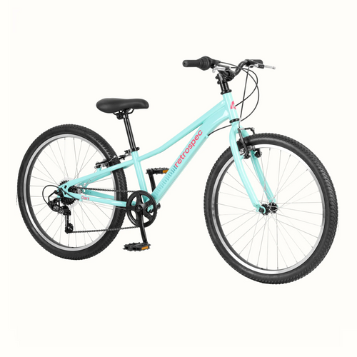 Vist Large View of Product Image Which is Retrospec Dart 24" Bike Seafoam #5926