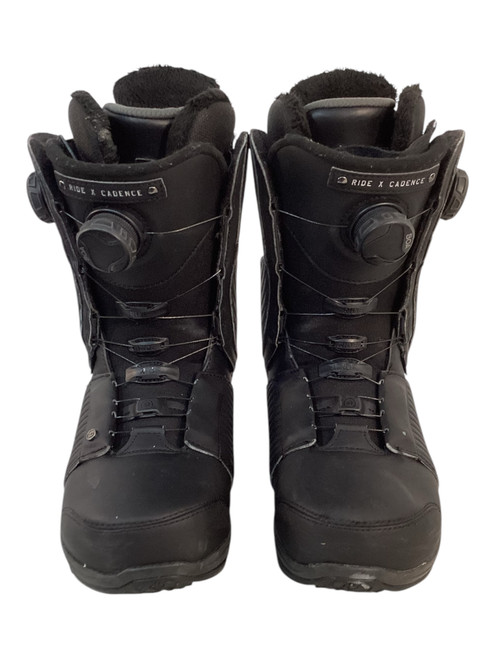 Vist Large View of Product Image Which is Used Ride CADENCE Womens Snowboard Boots Black Senior 6.5 11709-S000062334