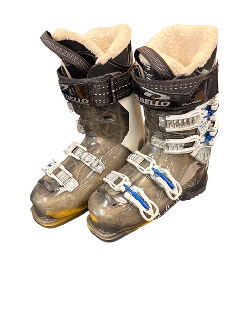 Vist Large View of Product Image Which is Used Dalbello SYNTA 85 Womens DH Ski Boot White 235 MP - J05.5 - W06.5