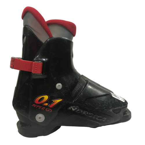 Vist Large View of Product Image Which is Used Nordica SUPER 0.1 Boys DH Ski Boot Black 210 MP - J02 11813-S000317975