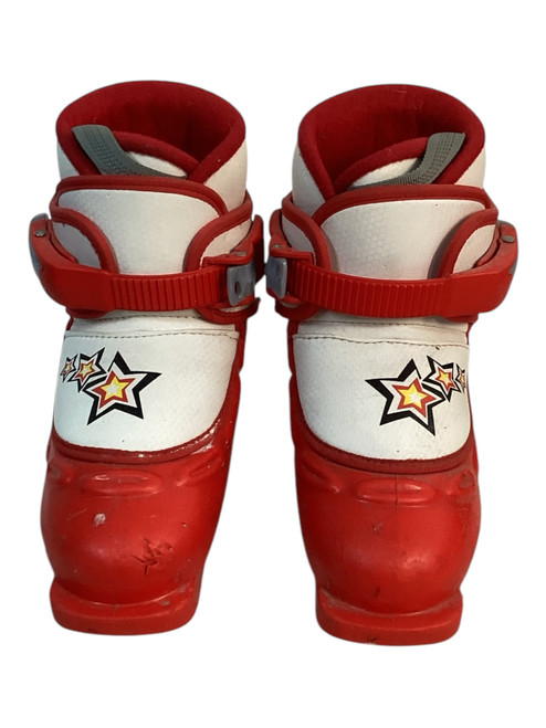 Vist Large View of Product Image Which is Used Nordica NORDY Boys DH Ski Boot White 185 MP - Y12 11709-S000062350