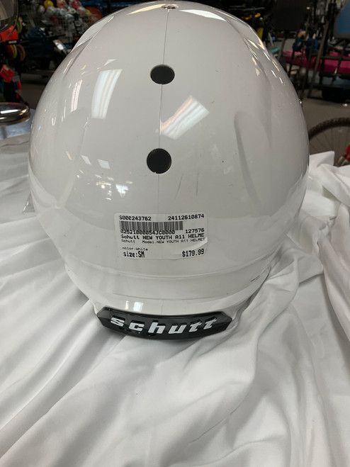 Schutt NEW YOUTH A11 HELMET FB Helmet White LG 10874-S000243769