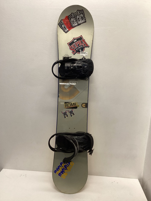 Used Ride CONTROL Mens Board/Bindings Silver 146 cm 11443-S000188620