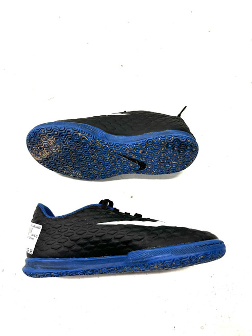 Vist Large View of Product Image Which is Used Nike Soccer Indoor Shoes Black Junior 01.5