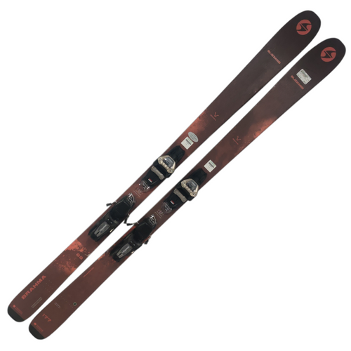Vist Large View of Product Image Which is Used Blizzard BRAHMA 88 Mens Down Hill Ski/Binding Red 177 cm 11218-S000391159