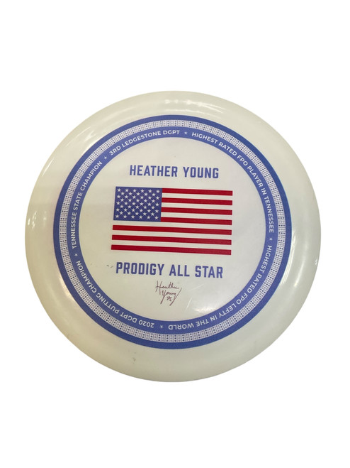 Vist Large View of Product Image Which is Used Prodigy Disc ACE D MODEL HY TS Disc Golf Driver White 174g