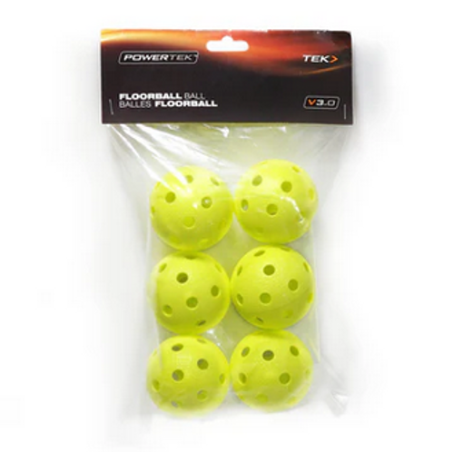 Vist Large View of Product Image Which is New TEK FLOORBALL 6 PACK