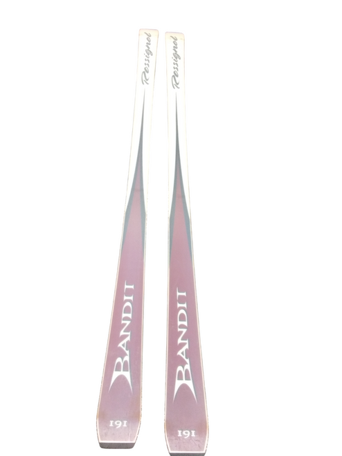 Used Rossignol BANDIT Mens Skis Only Red 187 cm 11866-S000018197