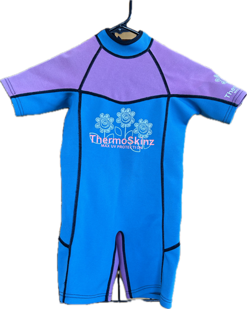 Used Junior Spring Wetsuit Turquoise Child C4