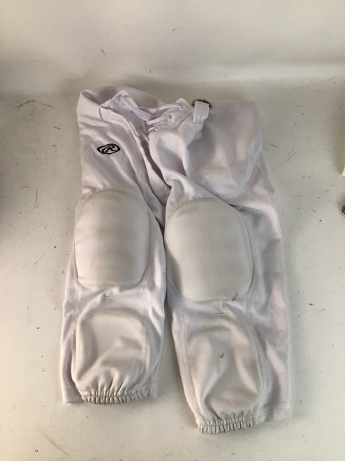 Vist Large View of Product Image Which is Used Rawlings YOUTH 2XL INTEGRATED FB PANT Youth FB Integrated Pants White 2X