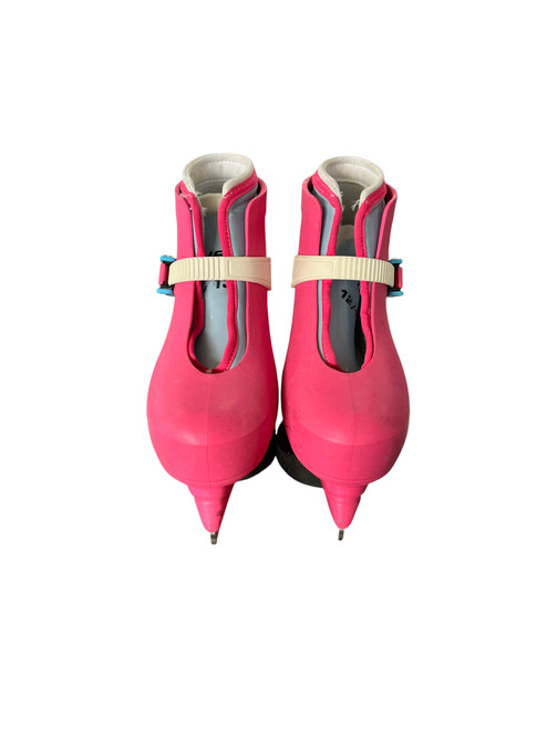 Vist Large View of Product Image Which is Used Bauer LIL ANGEL Girls Softboot Skate Pink Youth 12.0