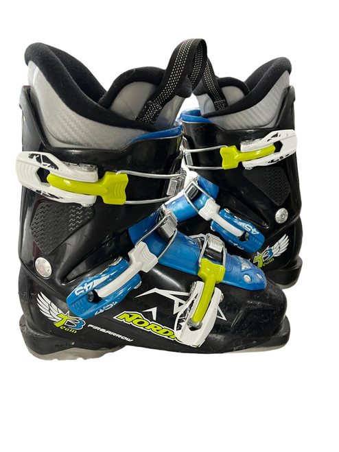 Vist Large View of Product Image Which is Used Nordica FIREARROW T3 Mens DH Ski Boot Black 235 MP - J05.5 - W06.5