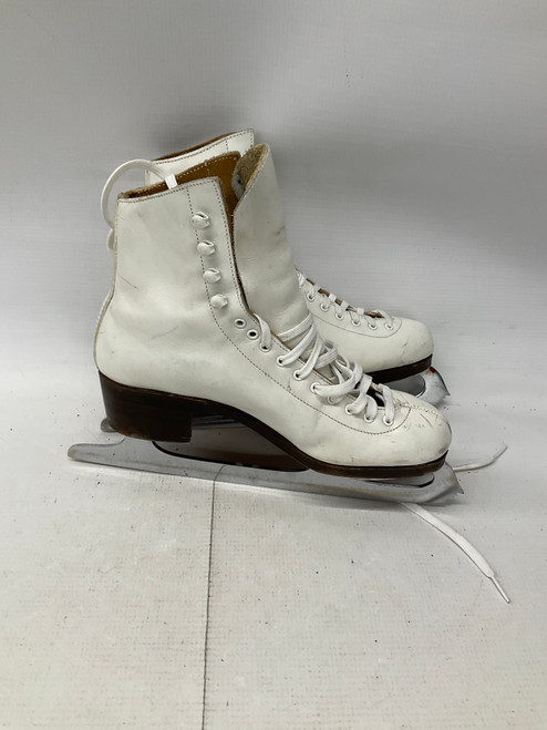 Used Lange FIGURE SKATES WomensFigure Skate White Senior 5 11836-S000020351