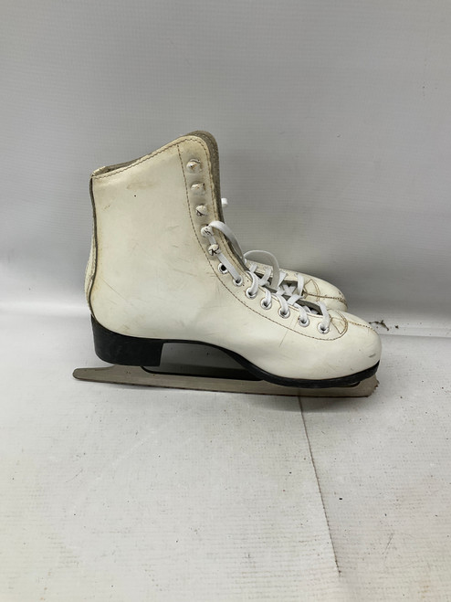 Used FIGURE SKATES WomensFigure Skate White Senior 6 11836-S000020437