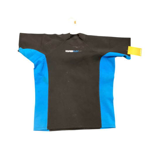 Vist Large View of Product Image Which is Used Hyperflex Mens Jacket Black And Carolina Blue 3X