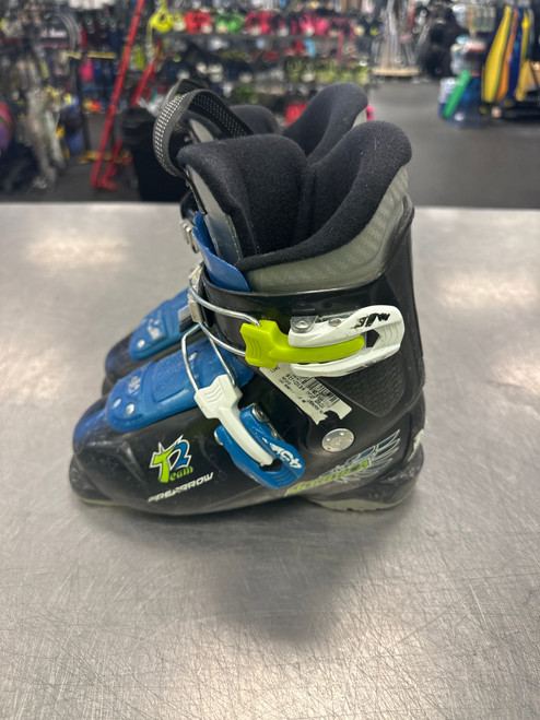 Used Nordica FIRE ARROW Boys DH Ski Boot Black 195 MP - Y13 11339-S000183683