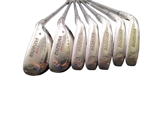 Vist Large View of Product Image Which is Used Tour Edge BAZOOKA JMAX Mens Iron Set RH 3I-9I