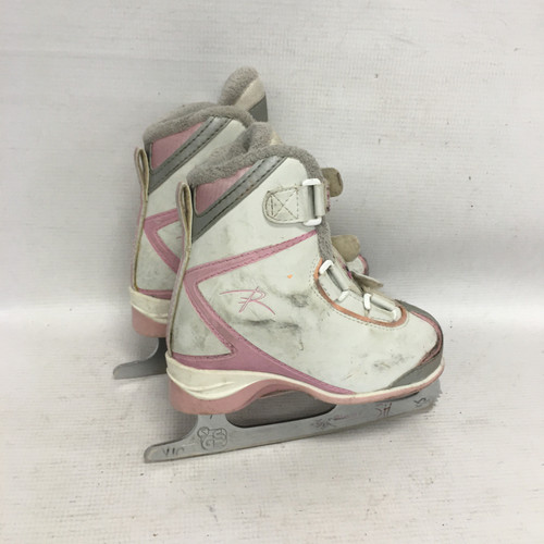 Vist Large View of Product Image Which is Used Riedell SOFTBOOT SKATES Girls Softboot Skate White Youth 11.0