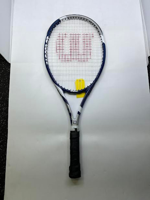 Used Wilson US OPEN Adult Tennis Racquet Royal Blue 4 3/8" 10589-S000404748