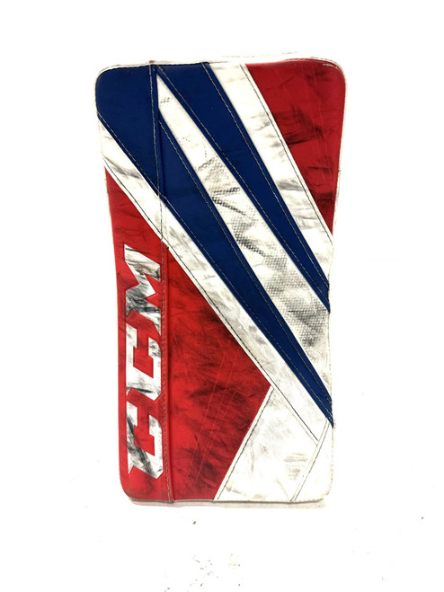 Vist Large View of Product Image Which is Used CCM EFLEX 5.9 Senior Goalie Blocker Red