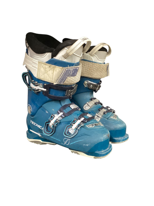 Vist Large View of Product Image Which is Used Tecnica TEN.2 85 Womens Downhill Ski Boot Royal Blue 245 MP - M06.5 - W07.5