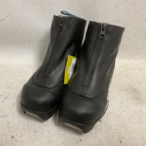 Vist Large View of Product Image Which is Used Salomon RC JR PROLINK Boys NNN XC Ski Boots Black JR-01.5 11855-S000176462