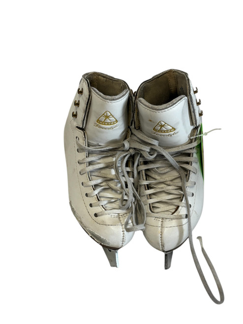 Vist Large View of Product Image Which is Used Jackson FREESTYLE 2011 Girls Figure Skates/ Ice Skate White Youth 12.5