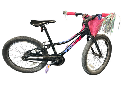 Vist Large View of Product Image Which is Used Trek PRECALIBER Mountain Bike Girls Black 20" 11512-S000215760