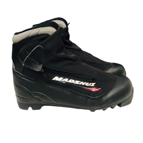 Vist Large View of Product Image Which is Used Madshus NORDIC NNN Boys NNN XC Ski Boots Black JR-03 11816-S000258275
