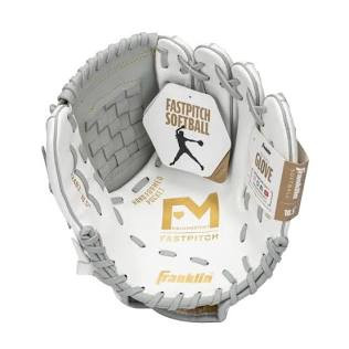 Vist Large View of Product Image Which is New FRANKLIN FIELDMASTER FASTPITCH GLOVE WHITE-12"
