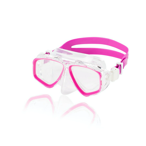 Vist Large View of Product Image Which is New Speedo Junior Adventure Dive Swim Mask- Pink