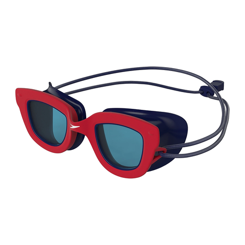 Vist Large View of Product Image Which is New Speedo Kids Sunny G Seasiders Swim Goggles- Red