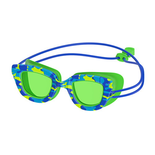 Vist Large View of Product Image Which is New Speedo Kids Sunny G Pop Seasiders Swim Goggles- Blue/Green