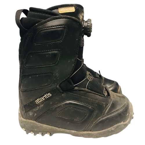 Vist Large View of Product Image Which is Used ATLANTIS BOA Boys Snowboard Boots Black Junior 05